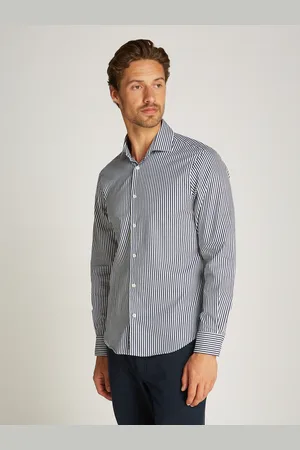 Tommy Hilfiger Langarmhemd »FLEX POPLIN CLASSIC STP RF SHIRT«, mit Sreifenmuster