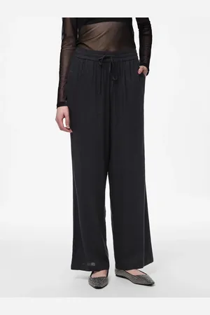 Pieces® Schlupfhose »PCPIA HW WIDE PANTS WVN NOOS«