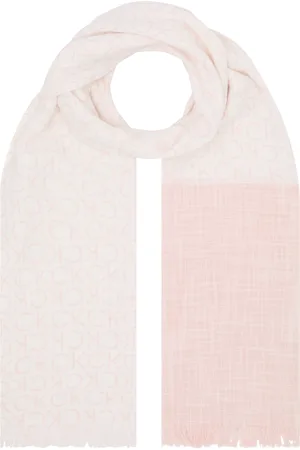 Calvin Klein Schal »MONOGRAM COTTON GAUZE STOLE«, mit Logomuster
