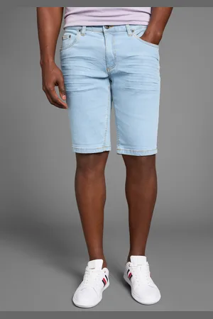 ARIZONA Jeansshorts, gerader Schnitt, knieumspielende Länge, niedrige Leibhöhe