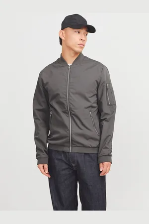 JACK & JONES Blouson »JJERUSH BOMBER NOOS«, ohne Kapuze, mit Reißverschlusstaschen
