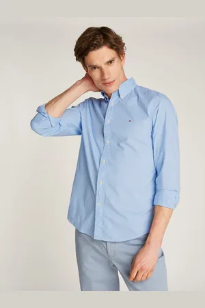 Tommy Hilfiger Businesshemd »FLEX POPLIN GINGHAM RF SHIRT«, mit Karomuster