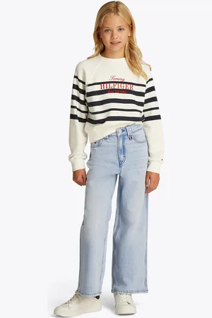Tommy Hilfiger Weite Jeans »MABEL BLEACH«, in hellblauer Waschung