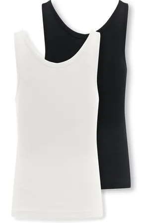 ONLY Tanktop »KOGAVA S/L TANK TOP JRS 2-PACK«, (Packung, 2er-Pack)