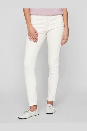 VILA Skinny-fit-Jeans »VISARAH RW SKINNY JEANS WHITE EMY-NOOS«