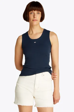 Tommy Hilfiger Tanktop »TJW ESSENTIAL RIB TANK EXT«, in Großen Größen, Rippware