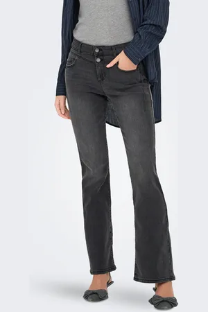 ONLY Bootcut-Jeans »ONLSARAH VIS BUT MID FLARED DNM BOX«
