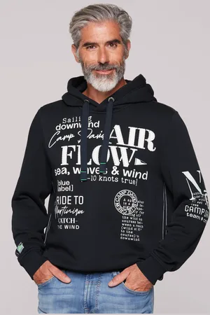 Camp David Hoodie, mit Logo-Prints