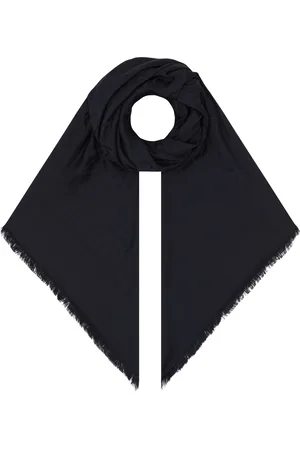 Calvin Klein Schal »SHINY JACQUARD MONOGRAM SQUARE«, mit Logo-Jacquardmuster