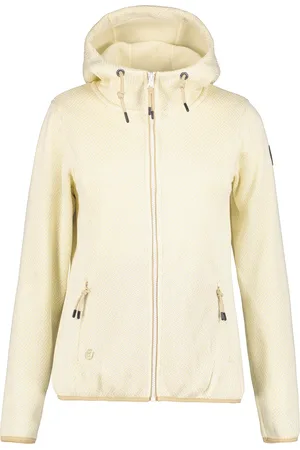 Icepeak Strickfleecejacke »D STRICKFLEECEJACKE ADRIAN«, (1 St.), mit Kapuze, Wärmend & schnell Trocknend & Atmungsaktiv