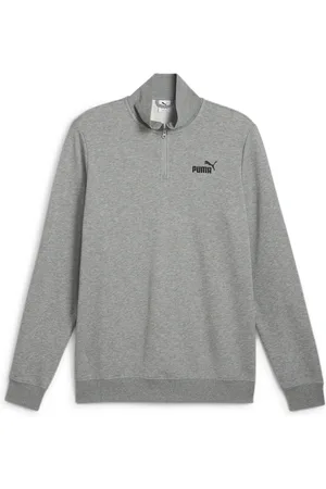 PUMA Langarmshirt »ESS NO. 1 LOGO HALF-ZIP TR«