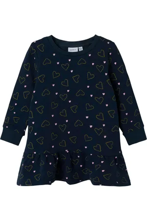 NAME IT Sweatkleid »NMFRUE SWEAT DRESS BRU BOX«