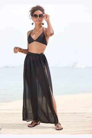 Lascana Wickelrock, aus leichter Chiffonware, Strandrock