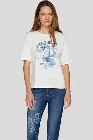 Rabe T-Shirt, mit Frontprint