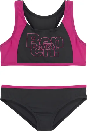 Bench Bustier-Bikini, mit kontrastfarbigen Einsätzen