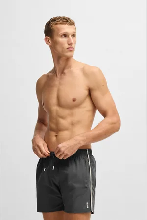HUGO BOSS Badeshorts »Iconic«, mit seitlichen Kontraststreifen