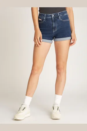 Calvin Klein Shorts »MID RISE SHORT«, mit Umschlagsaum