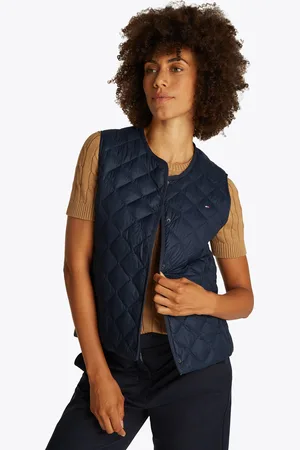 Tommy Hilfiger Steppweste, mit Logostickerei