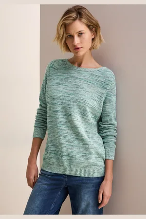 CECIL Strickpullover, im Melange-Look
