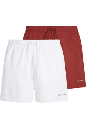 Calvin Klein Badeshorts, (Packung, 2 St., 2er-Pack), mit Logo
