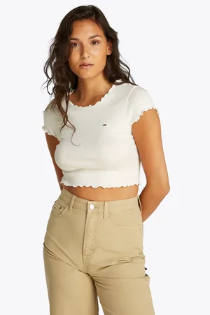 Tommy Hilfiger T-Shirt »TJW SH SLIM BABYLOCK TEE EXT«, mit Babylock