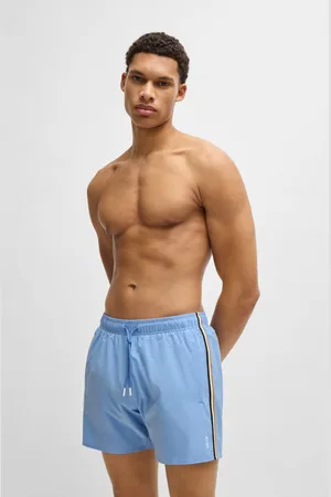 HUGO BOSS Badeshorts »Iconic«, mit seitlichen Kontraststreifen