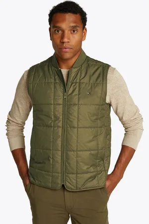 Tommy Hilfiger Steppweste »SQUARE QUILTED VEST«, Mit Rundhalsausschnitt