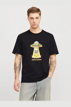 JACK & JONES T-Shirt »JORANATOMY SKULL TEE SS CREW NECK LN«