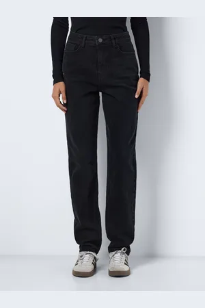 Noisy May High-waist-Jeans »NMDAISY HW MOM FIT JEAN BLACK FWD NOOS«