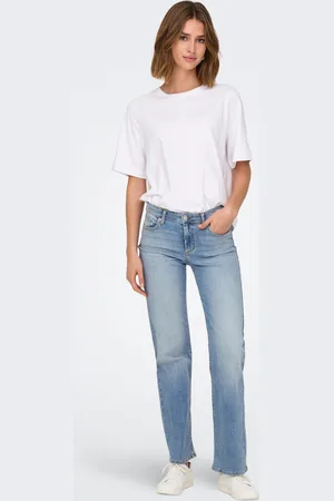 ONLY Gerade Jeans »ONLBLUSH MID STRAIGHT DNM TAI467 NOOS«