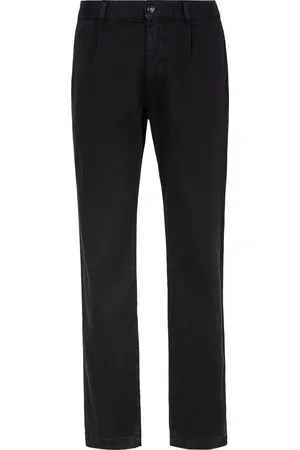 HUGO BOSS Chinohose »Chino-Pleated«, mit Markenlogo