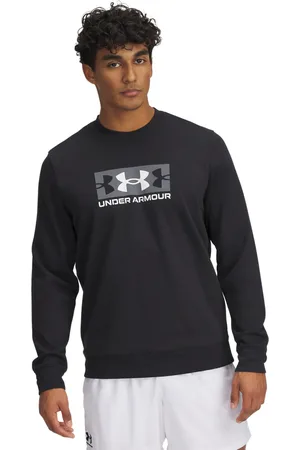 Under Armour Langarmshirt »UA RIVAL TERRY LOGO CREW Q2«