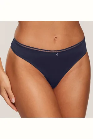 QS by s.Oliver String »Pauline«, mit feiner Spitze und weichem Microtouch-Material