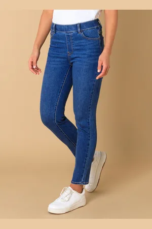 Base Level Jeggings »Anabel«, in blauer Waschung