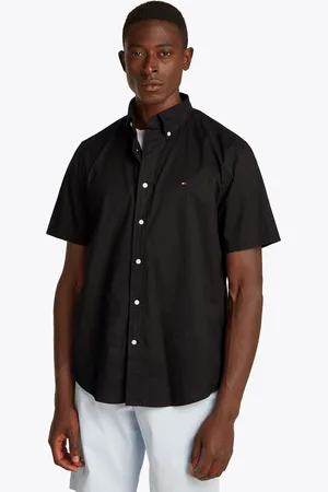 Tommy Hilfiger Kurzarmhemd »FLEX POPLIN SOLID S/S SHIRT«
