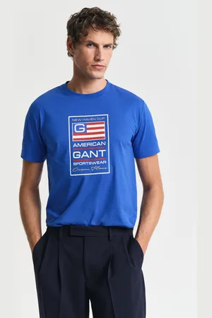 GANT Rundhalsshirt »GRAPHIC SS T-SHIRT«, mit einem einzigartigen saisonalen -Grafikprint auf der Brust