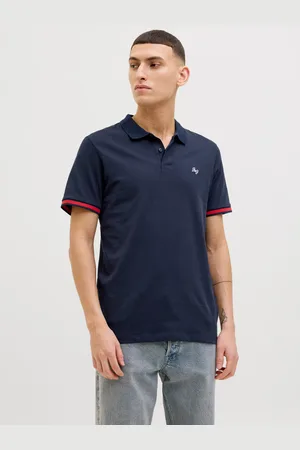 JACK & JONES Poloshirt »JJEJERSEY LOGO POLO SS SN«, mit Logo Stickerei