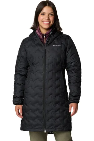 Columbia Daunenjacke »Delta Ridge™ II Long Down Jacket«, mit Kapuze