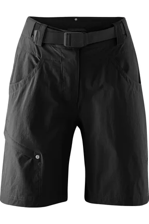 Gonso Fahrradhose »Mira Basic«, kurze Damen Radhose mit Sitzpolster, wasserabweisend, inkl. Gürtel