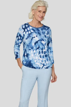 Rabe 3/4-Arm-Shirt, mit All-Over Print