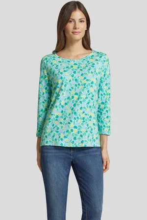 Rabe 3/4-Arm-Shirt, mit grafischem Muster, mit Stretch