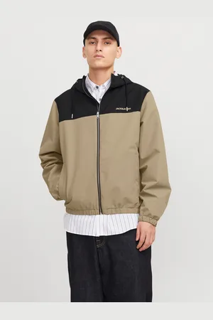 JACK & JONES Blouson »JJELEGACY LIGHT JACKET HOOD NOOS«, mit Kapuze, mit Logo Schriftzug