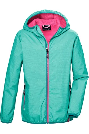 Killtec Funktionsjacke »KOS 138 GRLS JCKT«, Kinderjacke: wasserdicht, reflektierend, elastisch, PFAS-frei