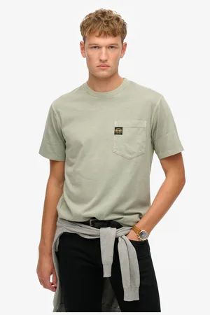 Superdry Rundhalsshirt »CONTRAST STITCH POCKET T-SHIRT«
