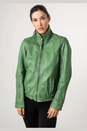 Mauritius Lederjacke »MWWalli«, mit Stehkragen
