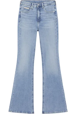 Calvin Klein Bootcut-Jeans »SKINNY BOOTCUT«, mit Coinpocket, Logodruck