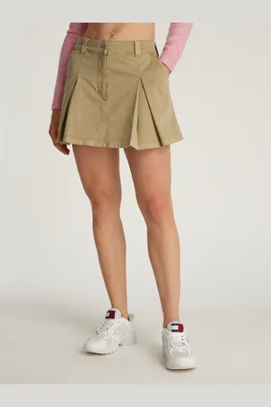 Tommy Hilfiger Minirock »TJW MINI FRONT PLEATS SKIRT«, mit Falten im Vorderteil