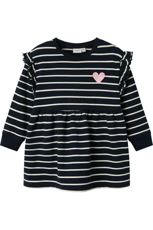 NAME IT Minikleid »NMFTORINA NREG SWE DRESS BRU PB«