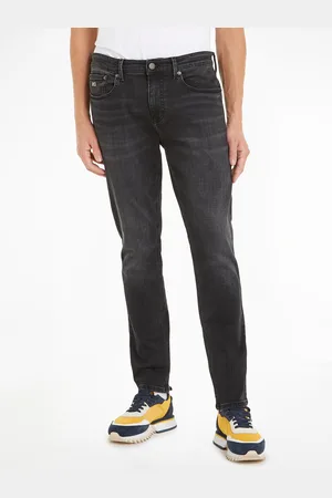 Tommy Hilfiger Tapered-fit-Jeans »Austim Slim Tapered«, mit Logostickereien