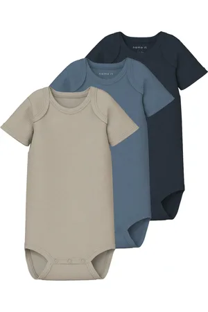 NAME IT Kurzarmbody »NBNBODY 3P SS SOLID RIB NOOS«